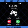 Incoming Call SVG, Call Screen SVG, Gamer SVG, Funny Game SVG
