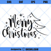 Christmas SVG, Merry Christmas SVG, Merry Christmas Saying SVG, Christmas Clip Art