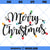 Merry Christmas SVG, Christmas Lights SVG, Christmas Clipart, Holiday SVG