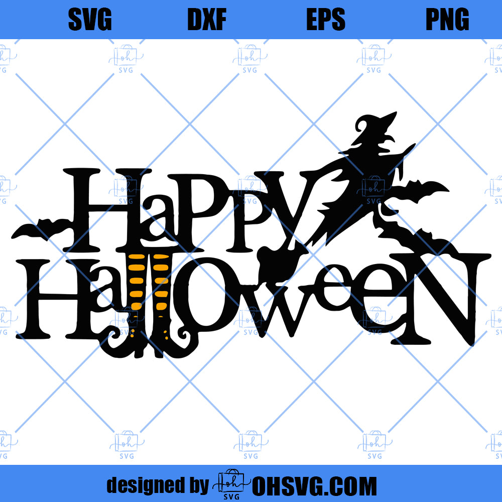 Happy Halloween SVG Bundle, Halloween SVG Bundle, Pumpkin cut file, clipart, svg files for silhouette, files for cricut, svg, dxf, eps, png