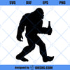 Bigfoot With Beer Bottle SVG, Big Foot SVG, Bigfoot Drunk SVG, Yeti SVG, Sasquatch SVG