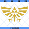 Triforce And Hylian SVG, Legend Of Zelda SVG, Zelda Wings Triforce Hylian Crest SVG