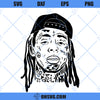 Lil Wayne SVG Cricut Silhouette, Cash Money SVG, Rap SVG, Rapper SVG
