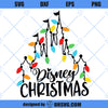 Castle Lights SVG, Christmas SVG, Christmas Trip SVG, Magic Castle Christmas Lights SVG