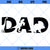 Dinosaur Dad SVG, Dino Birthday SVG, Father's Day SVG, Rex Bday SVG