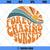 Forever Chasing Sunsets SVG, Aesthetic Summer With Wavy Words SVG, Trendy Beach SVG