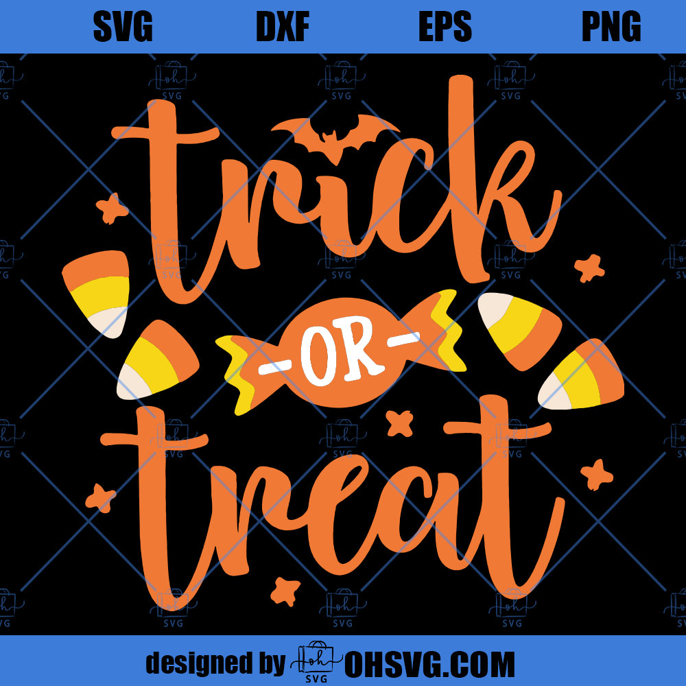 Trick Or Treat SVG, Funny Halloween SVG, Halloween Shirt Kids SVG