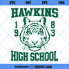 Hawkins SVG, Hawkins High School 1983 Green Logo SVG, Hawkins Stranger Things SVG