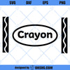 Crayon SVG, Crayon Wrapper SVG, Crayon Costume SVG, Halloween Crayon SVG