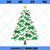 Christmas Dinosaur SVG, Kids Christmas SVG, Dinosaur Christmas Tree SVG
