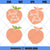 Peach SVG, Sweet As A Peach SVG, Cute Georgia Peach SVG