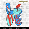 LOVE Dr. Seuss SVG, Dr. Seuss Read Across America SVG, The Cat In The Hat SVG