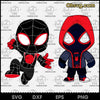 SVG Spider-man Miles Morales, Into Spider Verse Characters SVG, Spider-Man SVG