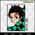 Anime Character SVG, Kamado Tanjirou SVG, Kimetsu No Yaiba Anime Character SVG