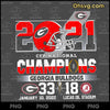 2021 CFP National Champions Georgia Bulldogs PNG, Football PNG, Sport PNG