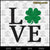 St Patricks Day Svg, Love Shamrock SVG, Shamrock SVG