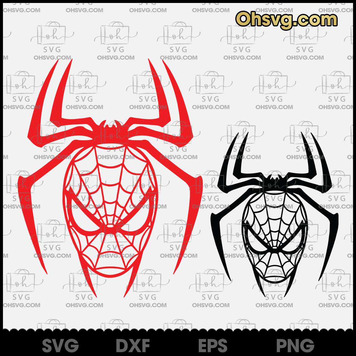 Spiderman SVG, Spiderman Logo SVG, Spiderman Silhouette SVG - ohsvg