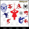 Spiderman SVG, Spider Man Bundle SVG, Spiderman Logo SVG, Vector Clipart
