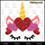 Valentines Day Unicorn PNG, Valentine Day PNG, Gift For Valentine Day PNG