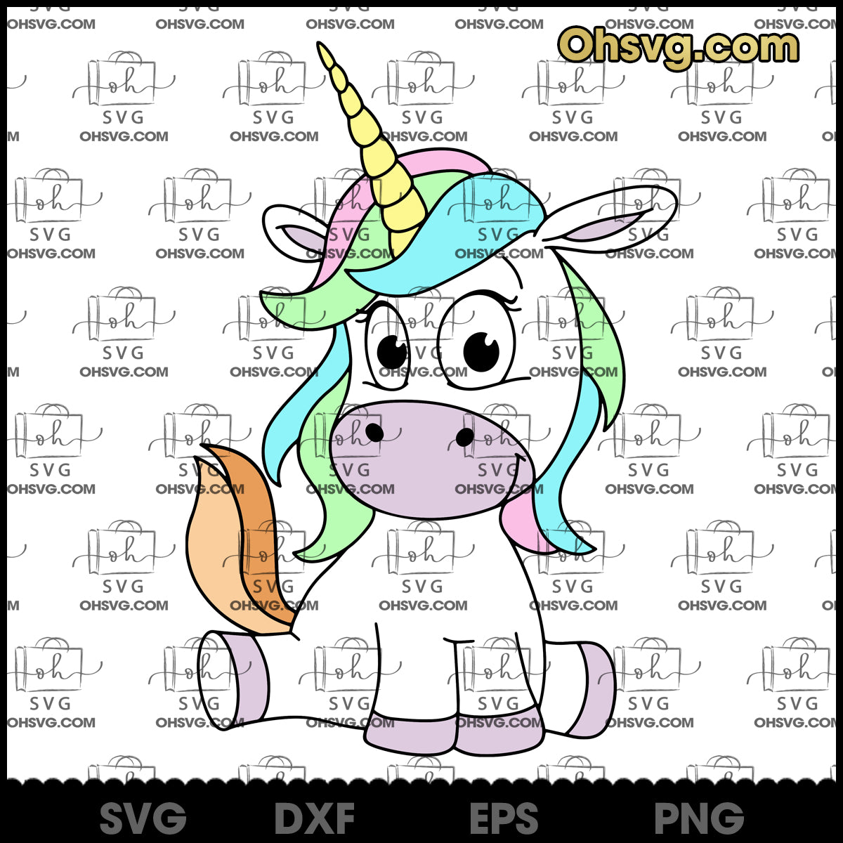 cute chibi unicorn