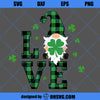 Love Patrick&#39;s Day Gnomes SVG, Patrick&#39;s Day SVG PNG DXF Cut Files For Cricut