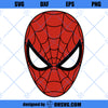 Spiderman SVG, Spiderman Face SVG, Spiderman Head SVG