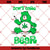 Don't Care Bear SVG, Don't Care Bear Smoke Weed SVG PNG DXF Cut Files For Cricut