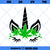 Weed Unicorn SVG, Marijuana Unicorn SVG, Cannabis Unicorn SVG, Hemp Unicorn SVG