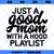 Just A Good Mom With A Hood Playlist SVG, Mom Funny Mothers Day SVG