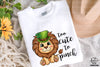 Too Cute To Pinch PNG, Lion St Patricks Day PNG, Animal St Patricks Day PNG