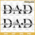 Dad I Love You SVG, Love Dad SVG, Father's Day SVG, Gift For Dad SVG Cricut Download Digital