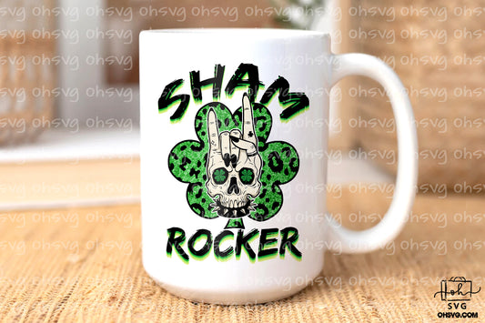 Sham Rocker PNG, Skeleton St Patrick's Day PNG, St Patrick's Day PNG