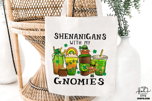 Shenanigans Gnomies PNG, Coffee St Patricks Day PNG, Drinks St Patricks Day PNG