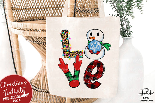 Love PNG, Love Christmas PNG, Merry Christmas PNG, Love Holidays PNG