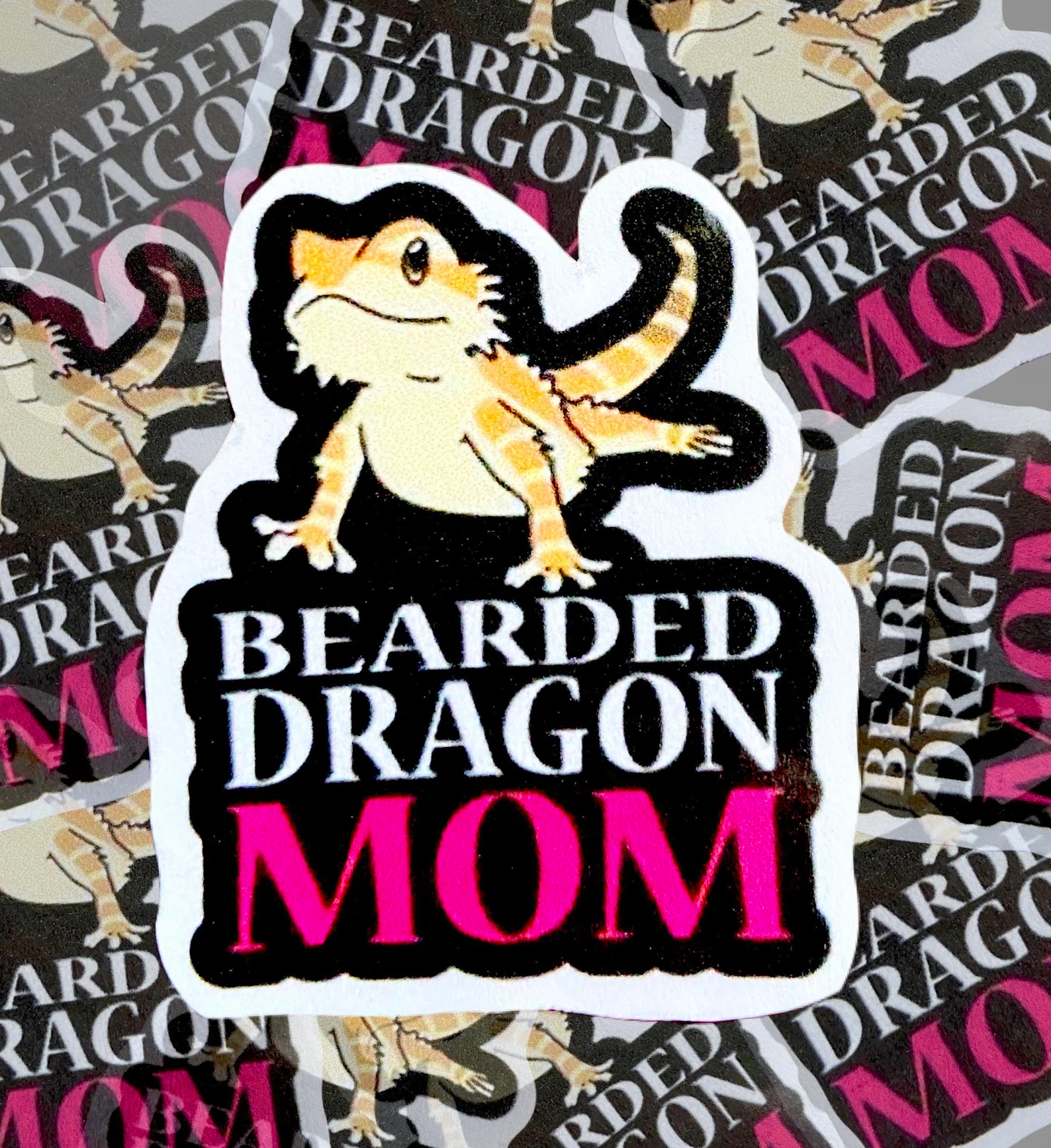 Bearded Dragon Mom SVG, Bearded Dragon SVG, Reptile SVG