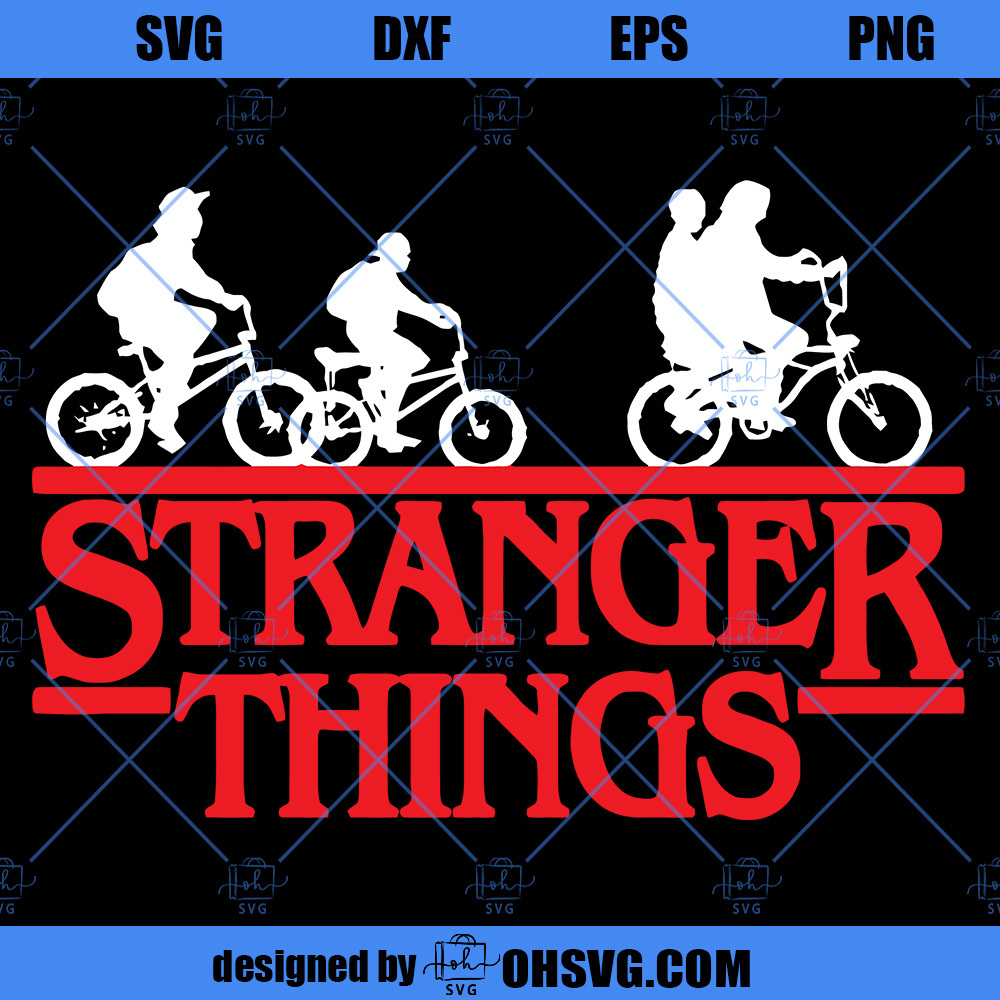 Stranger Things SVG, Upside Down SVG, Demogorgon SVG DXF EPS PNG Cutting File for Cricut