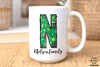 Letter N Patricks Day PNG, Custome Name Family St Patrick&#39;s Day, Shamrock Irish Alphabet PNG