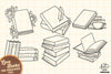 Books PNG, Love Reading PNG, Book Lover PNG, Reading Book PNG