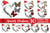 Christmas Heart Animals Bundle PNG, Animals Lover PNG, Santa Animals Christmas Gift PNG