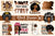 Black Woman Bundle PNG, Afro Woman PNG, African American PNG