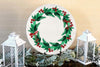 Christmas Wreath PNG, Monogram Garland Christmas PNG, Christmas Decor PNG