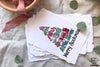 Merry Bookmas PNG, Christmas Reading PNG, Christmas Book PNG