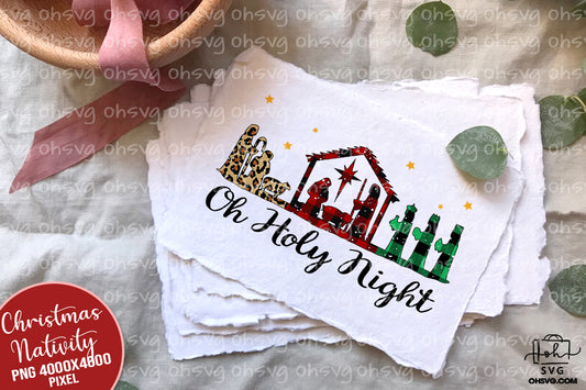 Oh Holy Night PNG, True Story PNG, Christmas Nativity PNG, Holy Family PNG