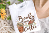 Books And Coffee PNG, Love Reading PNG, Book Lover PNG