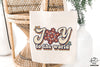 Joy To The World PNG, Vintage Christmas PNG, Retro Christmas PNG