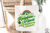 Rainbow &amp; Kisses Leprechaun Wishes PNG, St Patricks Day PNG