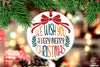 We Wish You A Very Merry Christmas PNG, Christmas Ornament PNG, Christmas Scene PNG