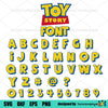 Toy Story Font SVG, Toy Story SVG PNG DXF Cut Files For Cricut