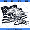 USA Eagle American Flag, Eagle SVG, American Bald Eagle USA Flag America SVG