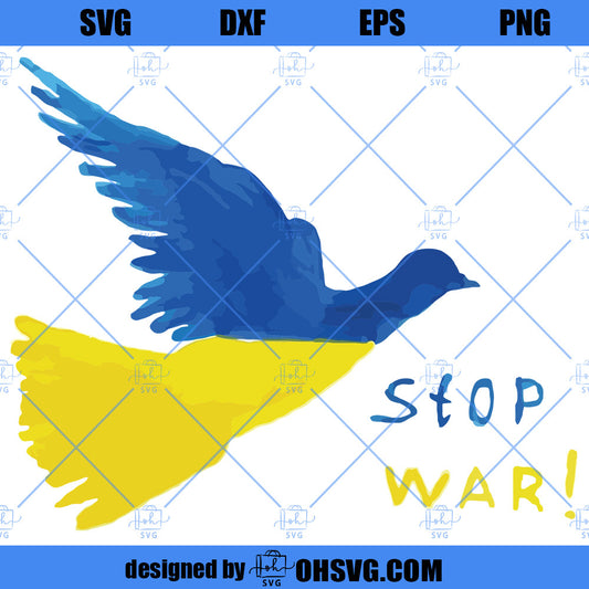 I Stand With Ukraine SVG, Stop War SVG, Support Ukraine SVG